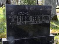 Georg Feofanovi kalmul, Pärnu Vanal Kalmistul. Foto: Urmas Saard / Külauudised
