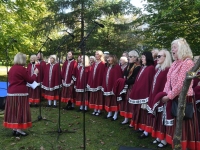 1944. aasta suurpõgenemist meenutava mälestusmärgi avamine Pärnus. Foto: Urmas Saard / Külauudised