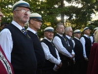 1944. aasta suurpõgenemist meenutava mälestusmärgi avamine Pärnus. Foto: Urmas Saard / Külauudised