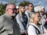 1944. aasta suurpõgenemist meenutava mälestusmärgi avamine Pärnus. Foto: Urmas Saard / Külauudised