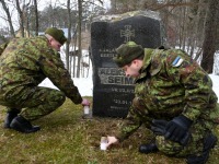 Aleksander Seimani 135. sünniaastapäeval Tõstamaal. Foto: Urmas Saard / Külauudised