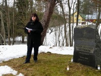 Aleksander Seimani 135. sünniaastapäeval Tõstamaal. Foto: Urmas Saard / Külauudised