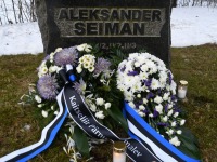 Aleksander Seimani 135. sünniaastapäeval Tõstamaal. Foto: Urmas Saard / Külauudised