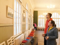 Aleksandras Lysiukase maalinäitus “Pilk Leedule”. Foto: Urmas Saard / Külauudised