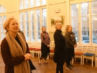 Aleksandras Lysiukase maalinäitus “Pilk Leedule”. Foto: Urmas Saard / Külauudised