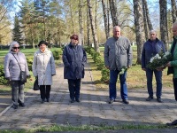 Ali Rza-Kulijevi 70. sünniaastapäeval Pärnu Alevi kalmistul. Foto: Urmas Saard / Külauudised