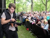 Ansambel Nikns Suns XXIX Viljandi pärimusmuusika festivalil. Foto: Urmas Saard / Külauudised
