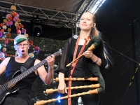 Ansambel Nikns Suns XXIX Viljandi pärimusmuusika festivalil. Foto: Urmas Saard / Külauudised