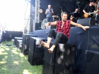 Ansambel Nikns Suns XXIX Viljandi pärimusmuusika festivalil. Foto: Urmas Saard / Külauudised