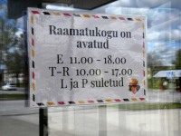 004 Avapäeval Sindi raamatukogu uues hoones. Foto: Urmas Saard / Külauudised