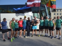  33. korda toimunud Balti ketti meenutavast teatejooksust Vilnius-Riia-Tallinn. Foto: Leedu amatöörjooksjate liit