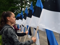 019 Eesti lipu 134. aastapäev Sindis. Foto: Urmas Saard