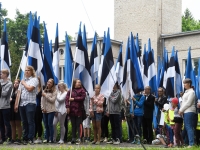 028 Eesti lipu 134. aastapäev Sindis. Foto: Urmas Saard