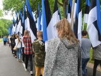 036 Eesti lipu 134. aastapäev Sindis. Foto: Urmas Saard