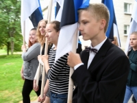 051 Eesti lipu 134. aastapäev Sindis. Foto: Urmas Saard