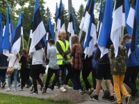 054 Eesti lipu 134. aastapäev Sindis. Foto: Urmas Saard