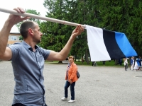 063 Eesti lipu 134. aastapäev Sindis. Foto: Urmas Saard