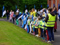 15 Eesti lipu 136. sünnipäeva tähistamine Sindis. Foto: Kelli Tõnisalu