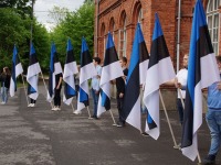 20 Eesti lipu 136. sünnipäeva tähistamine Sindis. Foto: Kelli Tõnisalu