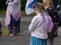 22 Eesti lipu 136. sünnipäeva tähistamine Sindis. Foto: Kelli Tõnisalu