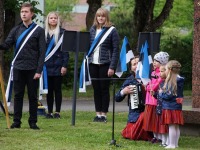 24 Eesti lipu 136. sünnipäeva tähistamine Sindis. Foto: Kelli Tõnisalu