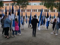 3 Eesti lipu 136. sünnipäeva tähistamine Sindis. Foto: Kelli Tõnisalu