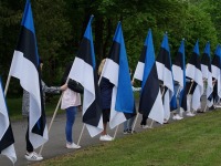29 Eesti lipu 136. sünnipäeva tähistamine Sindis. Foto: Kelli Tõnisalu