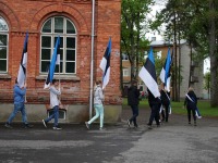 32 Eesti lipu 136. sünnipäeva tähistamine Sindis. Foto: Kelli Tõnisalu