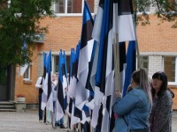 4 Eesti lipu 136. sünnipäeva tähistamine Sindis. Foto: Kelli Tõnisalu