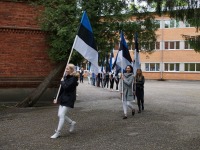 5 Eesti lipu 136. sünnipäeva tähistamine Sindis. Foto: Kelli Tõnisalu