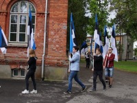 6 Eesti lipu 136. sünnipäeva tähistamine Sindis. Foto: Kelli Tõnisalu