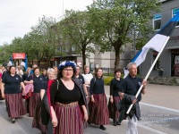 Eesti lipu 138. sünnipäeva tähistamine Pärnus. Foto: Peeter Hütt