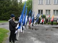 Eesti lipu 138. sünnipäeva tähistamine Sindis. Foto: Urmas Saard / Külauudised