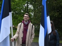 Eesti lipu 139. sünnipäeval Sindis. Foto: Urmas Saard / Külauudised