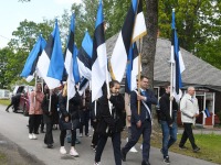 Eesti lipu 139. sünnipäeval Sindis. Foto: Urmas Saard / Külauudised