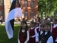 Eesti lipu 140. aastapäeva tähistamine Sindis. Foto: Urmas Saard / Külauudised