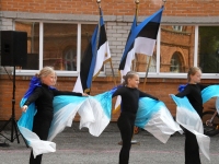 Eesti lipu 141. sünnipäev Sindis. Foto: Urmas Saard / Külauudised