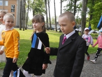 Eesti lipu 141. sünnipäev Sindis. Foto: Urmas Saard / Külauudised