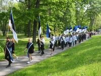 Eesti lipu 141. sünnipäev Sindis. Foto: Urmas Saard / Külauudised