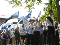 Eesti lipu 141. sünnipäev Sindis. Foto: Urmas Saard / Külauudised