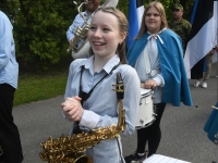 Eesti lipu 141. sünnipäev Sindis. Foto: Urmas Saard / Külauudised