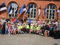Eesti lipu 141. sünnipäev Sindis. Foto: Urmas Saard / Külauudised