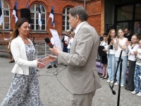 Eesti lipu 142. aastapäeva tähistamine Sindis. Foto: Urmas Saard / Külauudised