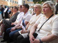 Eesti lipu 142. aastapäeva tähistamine Sindis. Foto: Urmas Saard / Külauudised
