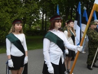 Eesti lipu 142. aastapäeva tähistamine Sindis. Foto: Urmas Saard / Külauudised