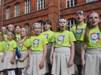 Eesti lipu 142. aastapäeva tähistamine Sindis. Foto: Urmas Saard / Külauudised