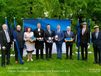 Eesti lipu päeva tähistamine Kuberneri aias. Foto: Peeter Hütt