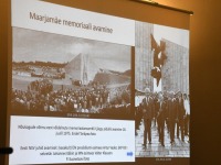 Eesti Mälu Instituudi ettekandekoosolek „Maarjamäe memoriaali kihistused”