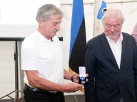 Eesti Muinsuskaitse Seltsi tunnustamisel 2021. Foto: Urmas Saard / Külauudised