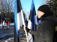 023 Eesti Vabariigi 101. aastapäeva tähistamine Sindis. Foto: Urmas Saard